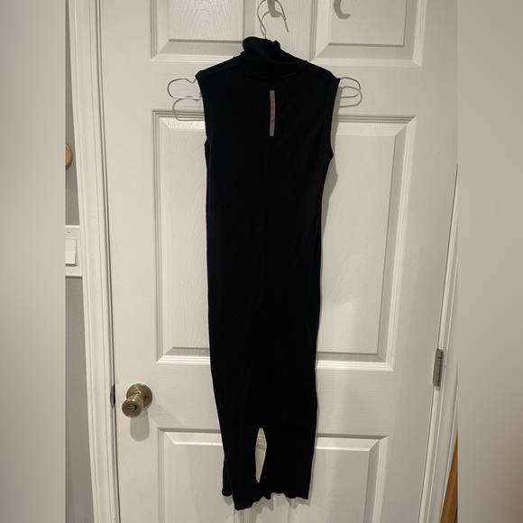Rick Owens Black Tube Midi Dress - Picture 2 of 4